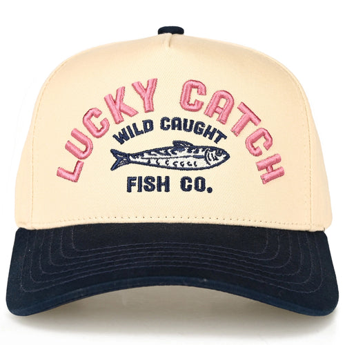 C.C Lucky Catch Embroidered Lucky Catch Trucker Hat