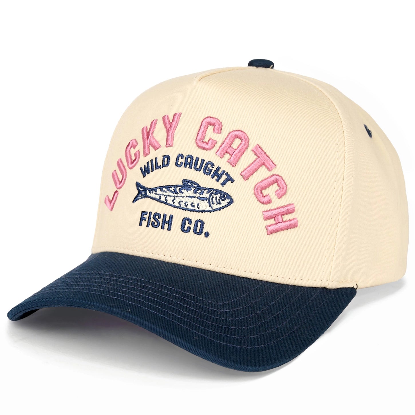 C.C Lucky Catch Embroidered Lucky Catch Trucker Hat
